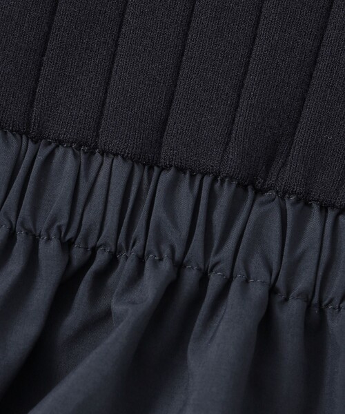 MACKINTOSH PHILOSOPHY（ﾏｯｷﾝﾄｯｼｭ ﾌｨﾛｿﾌｨｰ）の「ワイドリブコンビワンピース（ワンピース・レディース・ダークネイビー/グレー系その他・38）」の10枚目の写真