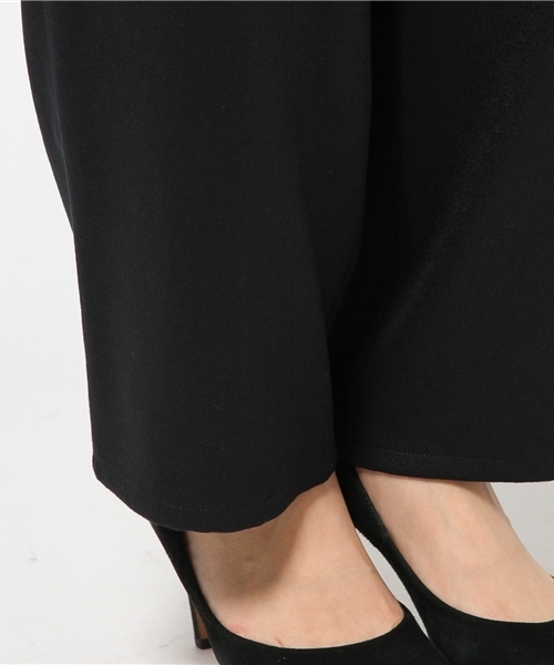 JOURNAL STANDARD（ジャーナルスタンダード）の「ハイカウントサキソニー ワイド5ポケットパンツ#（その他パンツ・レディース・ネイビー/グレー/アイボリー・34/38/36）」の10枚目の写真