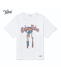 CALEE × KEBOZ PINUP GIRL S/S TEE