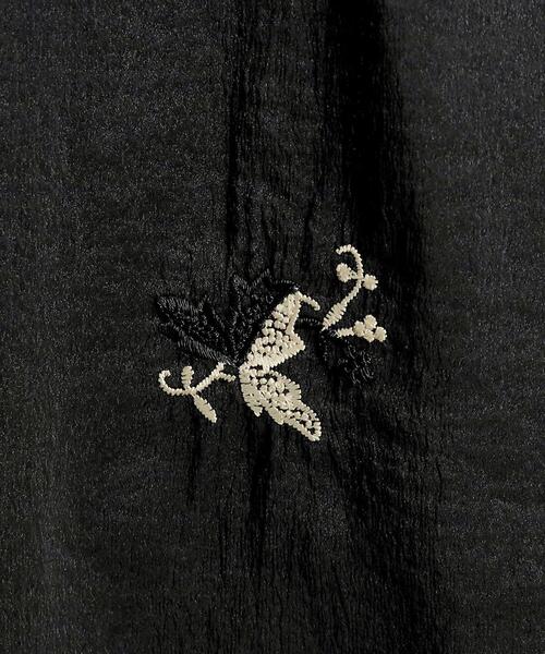 grove（グローブ）の「◆オーガンジー刺繍タックスカート（スカート・レディース・ブラック/ライトベージュ・03/02/01/04/05）」の7枚目の写真