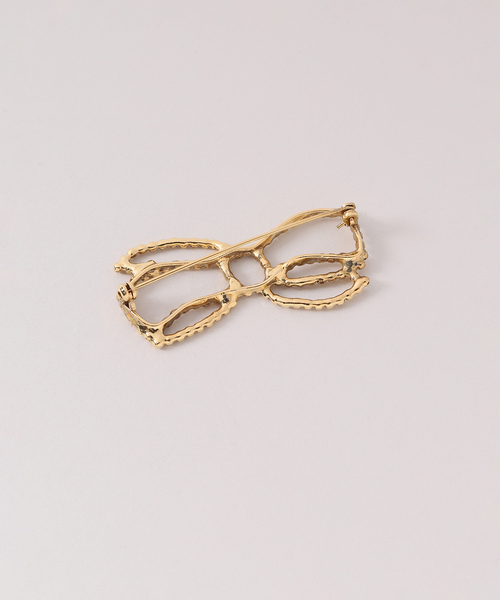 アデル ビジュー CUTSELL ribbon brooch ブローチ リボン ADER Bijoux / アデル ビジュー CUTSELL ribbon brooch 【公式通販】