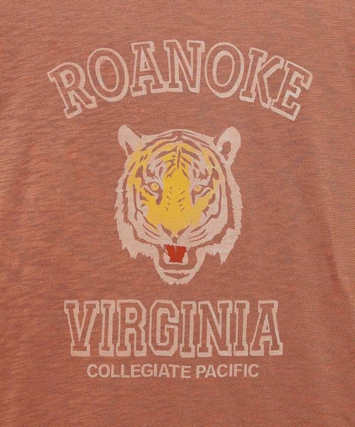 Collegiate Pacific（カレッジエイトパシフィック）の「【Collegiate Pacific】別注ビックフットボールTシャツ（Tシャツ/カットソー・メンズ・オレンジ/ブラック/オフホワイト/ブルー・X-LARGE）」の18枚目の写真