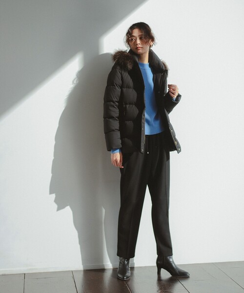 B:MING by BEAMS（ビーミングバイビームス）の「裏起毛 イージーパンツ（S～L）（その他パンツ・レディース・ブラウン系その他3/ブラック・SMALL/LARGE/MEDIUM）」の4枚目の写真