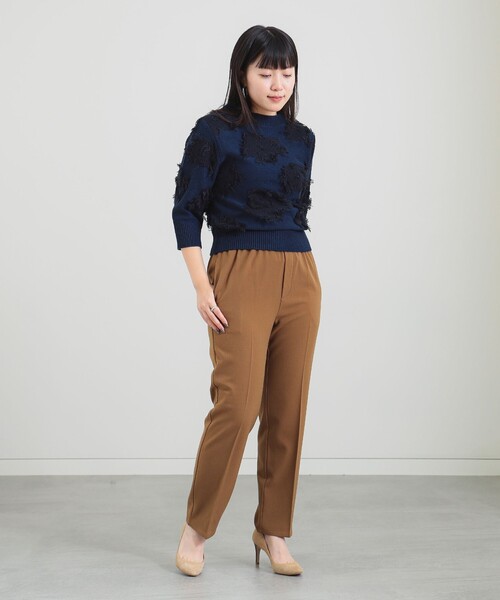 B:MING by BEAMS（ビーミングバイビームス）の「裏起毛 イージーパンツ（S～L）（その他パンツ・レディース・ブラウン系その他3/ブラック・SMALL/LARGE/MEDIUM）」の6枚目の写真
