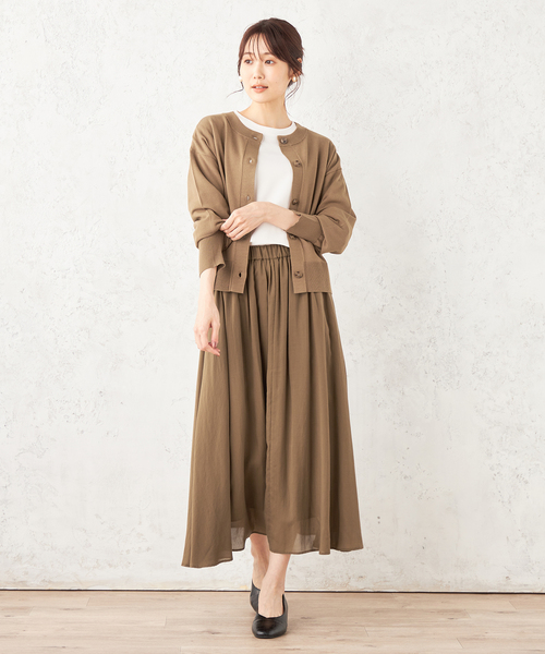 Petit Honfleur(プチオンフルール)の「ショートカーディガン(カーディガン/ボレロ・レディース・ブラック/グレー/モカ・M/L)」の19枚目の写真