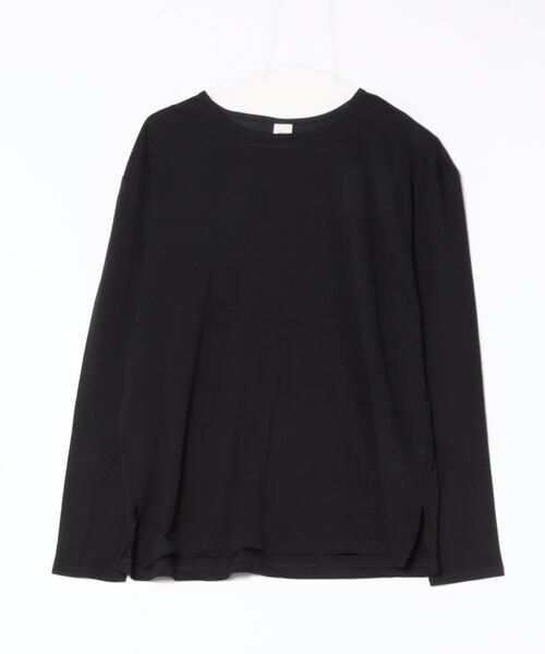 Elura(エルーラ)の「大人シアロンT/133591(Tシャツ/カットソー・レディース・ブラック/ダークブラウン/ホワイト・MEDIUM/LARGE)」の19枚目の写真