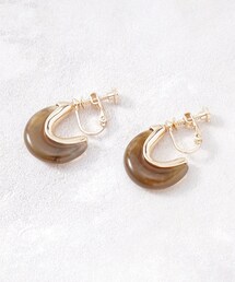 ◆メタル×カラーイヤリング