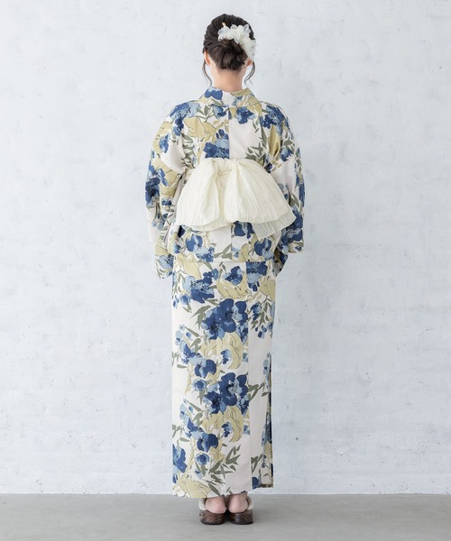 早い者勝ち！完売品！【floro by SOUBIEN】セパレート浴衣3点セット SOUBIEN 浴衣 セット レディース 二部式 floro セパレート 浴衣