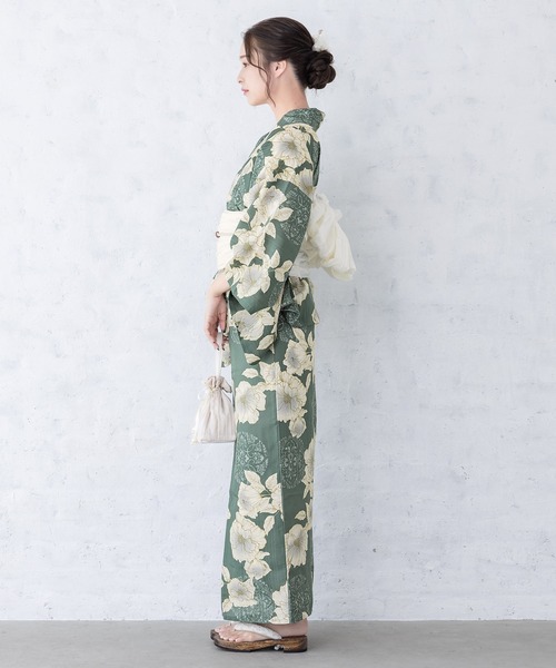 早い者勝ち！完売品！【floro by SOUBIEN】セパレート浴衣3点セット floro by SOUBIEN】セパレート浴衣3点セット （上衣・下衣