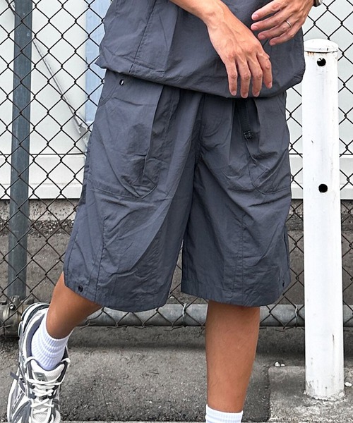 DEFLEXTION / ディフレクション】Cordura fabric half pants
