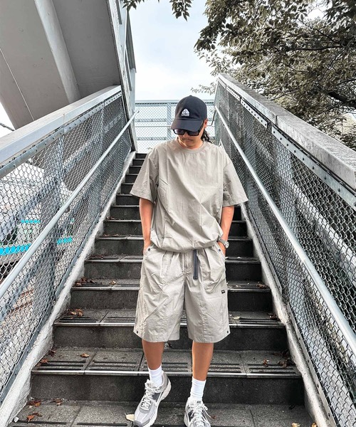 DEFLEXTION（ディフレクション）の「【DEFLEXTION / ディフレクション】Cordura fabric half pants / コーデュラファブリック ハーフパンツ（その他パンツ・メンズ・ブラック/カーキ/オフホワイト/チャコールグレー・MEDIUM/LARGE）」の10枚目の写真