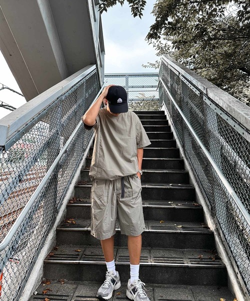 DEFLEXTION（ディフレクション）の「【DEFLEXTION / ディフレクション】Cordura fabric half pants / コーデュラファブリック ハーフパンツ（その他パンツ・メンズ・ブラック/カーキ/オフホワイト/チャコールグレー・MEDIUM/LARGE）」の9枚目の写真