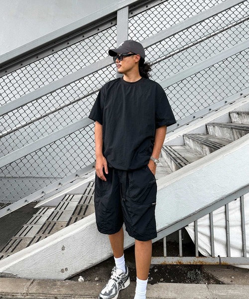 DEFLEXTION（ディフレクション）の「【DEFLEXTION / ディフレクション】Cordura fabric half pants / コーデュラファブリック ハーフパンツ（その他パンツ・メンズ・ブラック/カーキ/オフホワイト/チャコールグレー・MEDIUM/LARGE）」の18枚目の写真