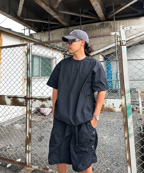 DEFLEXTION（ディフレクション）の「【DEFLEXTION / ディフレクション】Cordura fabric half pants / コーデュラファブリック ハーフパンツ（その他パンツ・メンズ・ブラック/カーキ/オフホワイト/チャコールグレー・MEDIUM/LARGE）」の19枚目の写真