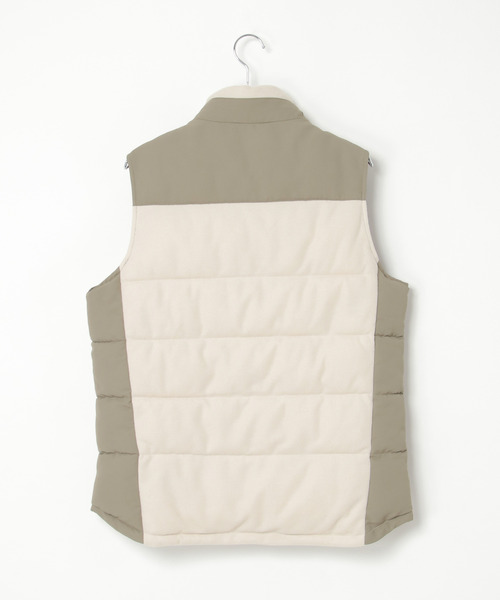 ikka（イッカ）の「sorona(R)コンビ中綿ベスト（ダウンベスト・メンズ・ブラック/ネイビー/ベージュ・S/M/L/XL）」の16枚目の写真