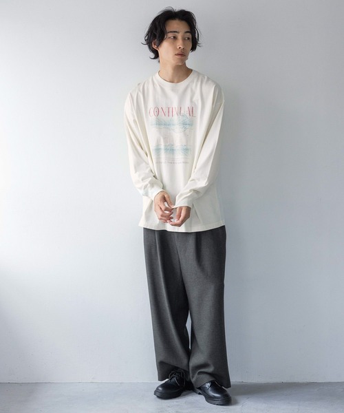 LOWRYS FARM(ローリーズファーム)の「ラナテックワイドパンツ 116660(スラックス・メンズ・ブラウン/グレー・MEDIUM/LARGE)」の3枚目の写真