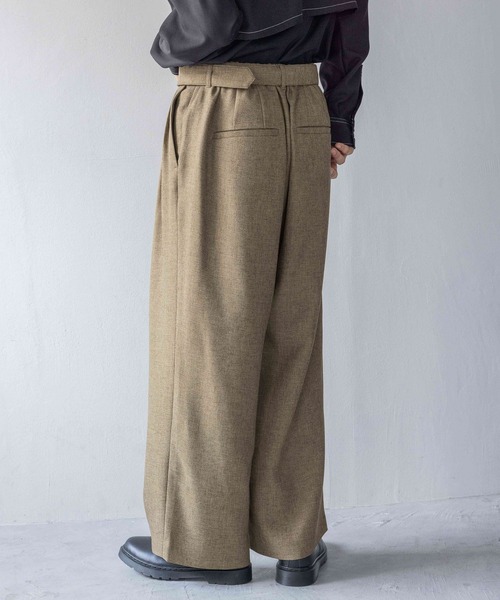 LOWRYS FARM(ローリーズファーム)の「ラナテックワイドパンツ 116660(スラックス・メンズ・ブラウン/グレー・MEDIUM/LARGE)」の14枚目の写真