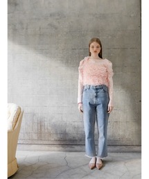 Katrin TOKYO（カトリーントーキョー）の「cutoff tapered denim（デニムパンツ）」