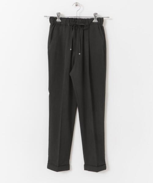 URBAN RESEARCH DOORS(アーバンリサーチドアーズ)の「ツイルストレッチテーパードイージーパンツ(その他パンツ・レディース・ブラック/チャコールグレー/カーキ・SMALL/MEDIUM/X-SMALL)」の7枚目の写真