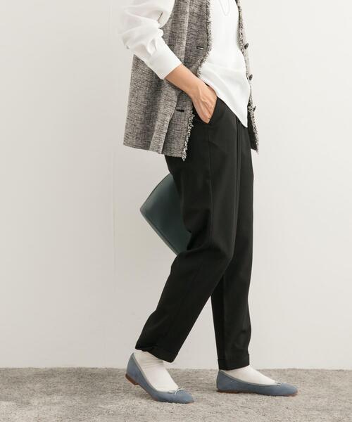 URBAN RESEARCH DOORS(アーバンリサーチドアーズ)の「ツイルストレッチテーパードイージーパンツ(その他パンツ・レディース・ブラック/チャコールグレー/カーキ・SMALL/MEDIUM/X-SMALL)」の19枚目の写真