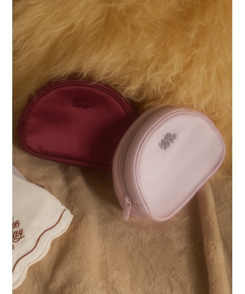 gelato pique（ジェラートピケ）の「【HOLIDAY】コンパクト半円ポーチ