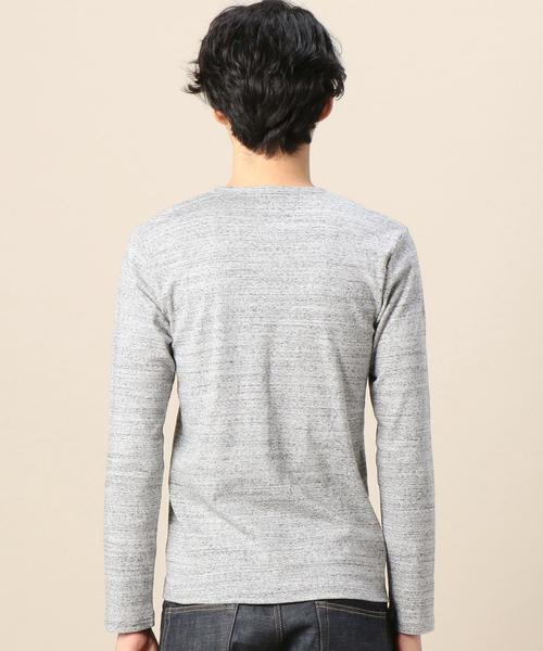 BEAUTY&YOUTH UNITED ARROWS（ビューティーアンドユースユナイテッドアローズ）の「BY フライス Vネックカットソー◆（Tシャツ/カットソー・メンズ・ライトブルー/ネイビー/ホワイト/グレー/ダークグレー/オリーブ・MEDIUM/SMALL/LARGE/X-LARGE）」の18枚目の写真