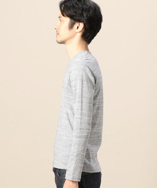 BEAUTY&YOUTH UNITED ARROWS（ビューティーアンドユースユナイテッドアローズ）の「BY フライス Vネックカットソー◆（Tシャツ/カットソー・メンズ・ライトブルー/ネイビー/ホワイト/グレー/ダークグレー/オリーブ・MEDIUM/SMALL/LARGE/X-LARGE）」の20枚目の写真