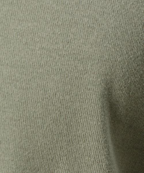 BEAUTY&YOUTH UNITED ARROWS（ビューティーアンドユースユナイテッドアローズ）の「BY フライス Vネックカットソー◆（Tシャツ/カットソー・メンズ・ライトブルー/ネイビー/ホワイト/グレー/ダークグレー/オリーブ・MEDIUM/SMALL/LARGE/X-LARGE）」の7枚目の写真