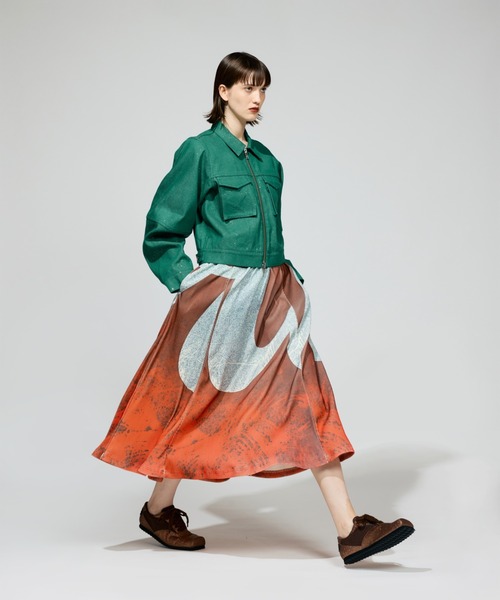 NON TOKYO（ノントーキョー）の「NON TOKYO/ノントーキョー/ラメデニムジャケット（デニムジャケット・レディース・ブラック/グリーン/インディゴブルー・FREE）」の6枚目の写真