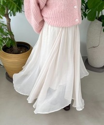 mysty woman | 【MiO企画】箔プリントシアースカート  246853(スカート)