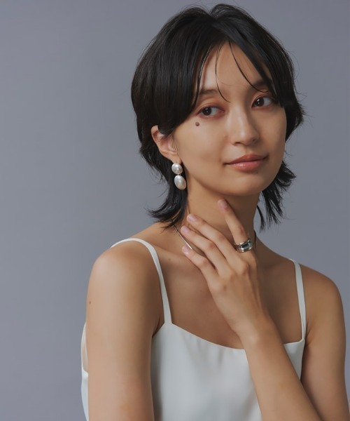 RASW（ラス）の「［RASW］カボションキャストピアス（ピアス（両耳用）・レディース・シルバー/ゴールド・FREE）」の7枚目の写真