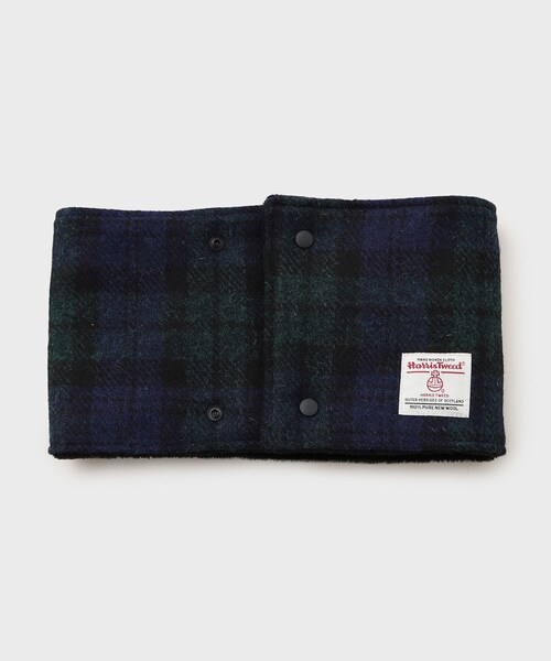 HARRIS TWEED(ハリスツイード)の「◆【HARRIS TWEED/ハリスツイード】ショートボアネックウォーマー(ネックウォーマー/スヌード・メンズ・モスグリーン系1/ブルー系その他3/チャコールグレー/ベージュ系8・00)」の16枚目の写真