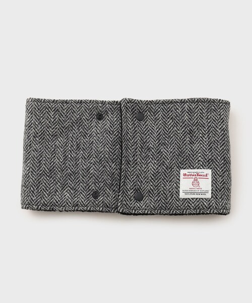 HARRIS TWEED(ハリスツイード)の「◆【HARRIS TWEED/ハリスツイード】ショートボアネックウォーマー(ネックウォーマー/スヌード・メンズ・モスグリーン系1/ブルー系その他3/チャコールグレー/ベージュ系8・00)」の5枚目の写真