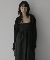 LE CIEL BLEU | フェザーカーディガン / Feather Cardigan(カーディガン/ボレロ)