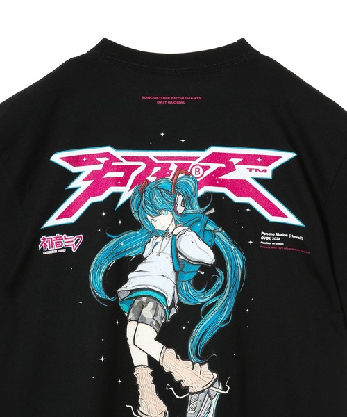 新品未開封 初音ミク× BAIT × Pancho Abalos Tシャツ M BAIT × バーチャルシンガー「初音ミク」× Pancho Abalosとの