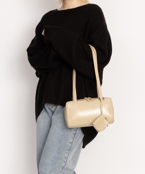 SVEC(シュベック)の「スクエア ショルダーバッグ(ショルダーバッグ・レディース・ホワイト/クリーム/ブラック・FREE)」の17枚目の写真