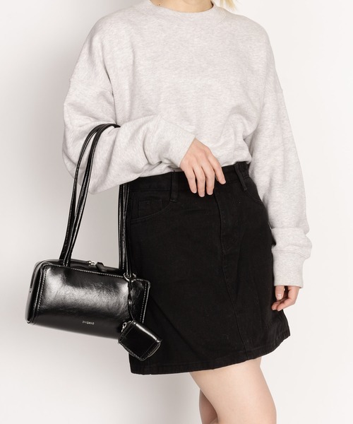 SVEC(シュベック)の「スクエア ショルダーバッグ(ショルダーバッグ・レディース・ホワイト/クリーム/ブラック・FREE)」の19枚目の写真