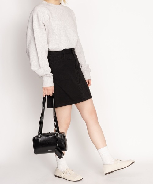 SVEC(シュベック)の「スクエア ショルダーバッグ(ショルダーバッグ・レディース・ホワイト/クリーム/ブラック・FREE)」の6枚目の写真