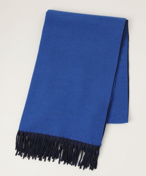 RAGEBLUE（レイジブルー）の「【UNISEX】カシミヤタッチ/リバーシブルマフラー（マフラー・メンズ・ネイビー/ダークグレー・FREE）」の13枚目の写真