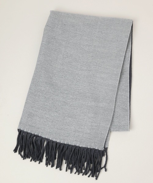 UNISEX】カシミヤタッチ/リバーシブルマフラー（マフラー）｜RAGEBLUE