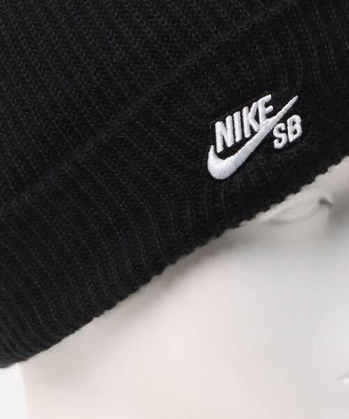 NIKE SB（ナイキエスビー）の「NIKE SB/ナイキエスビー ビーニー ナイキテラ HF7003-010（ニットキャップ/ビーニー・メンズ・ブラック・FREE）」の3枚目の写真