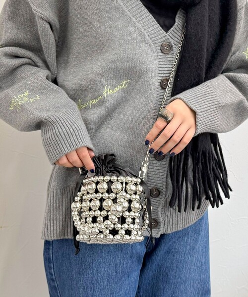 【セール】メタルボールミニバッグ（ショルダーバッグ）｜fredy emue（フレディエミュ） 4,912円