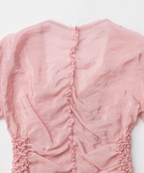 PRANK PROJECT（プランクプロジェクト）の「シャーリングトップ / Shirring Top（その他トップス・レディース・ブラック/ピンク/ホワイト・FREE）」の13枚目の写真