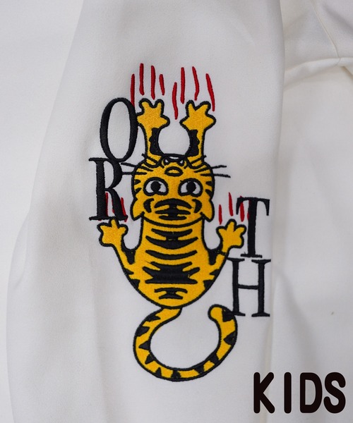 W/R N/タイガーフーディーキッズ（パーカー）｜adamsJUGGLER