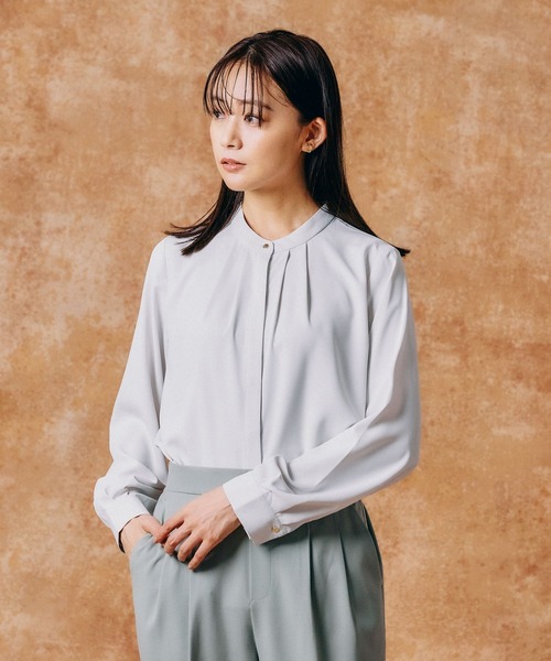 ❤︎ 専用 ❤︎ お手入れラクラク2WAYボウタイブラウス/133609（シャツ/ブラウス