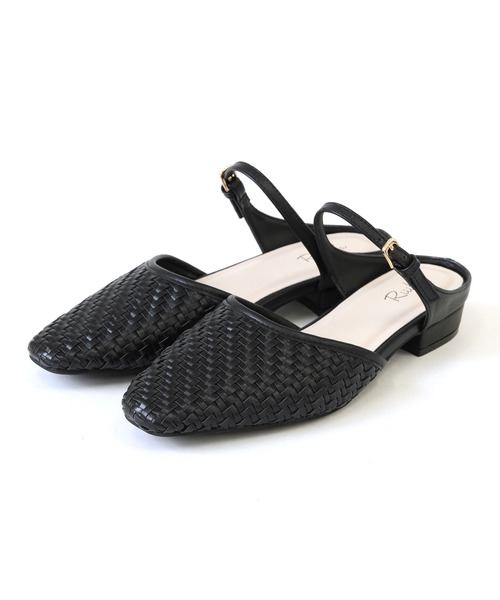 RiiiKa（リーカ）の「【RiiiKa/リーカ】メッシュミュール（サンダル・レディース・アイボリー/ブラック/シルバー・S/M/L/LL）」の10枚目の写真