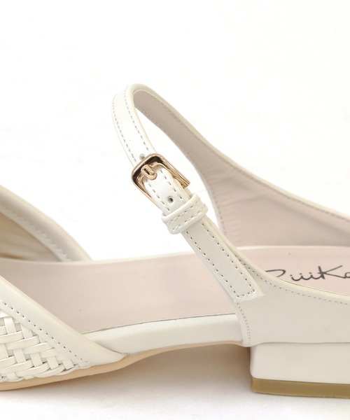 RiiiKa（リーカ）の「【RiiiKa/リーカ】メッシュミュール（サンダル・レディース・アイボリー/ブラック/シルバー・S/M/L/LL）」の12枚目の写真