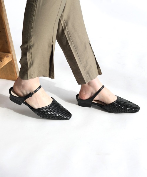 RiiiKa（リーカ）の「【RiiiKa/リーカ】メッシュミュール（サンダル・レディース・アイボリー/ブラック/シルバー・S/M/L/LL）」の19枚目の写真