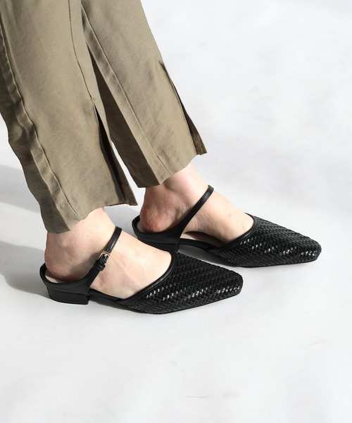 RiiiKa（リーカ）の「【RiiiKa/リーカ】メッシュミュール（サンダル・レディース・アイボリー/ブラック/シルバー・S/M/L/LL）」の20枚目の写真