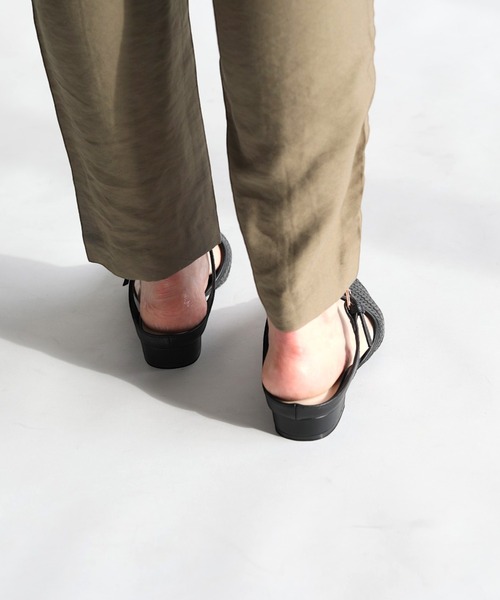 RiiiKa（リーカ）の「【RiiiKa/リーカ】メッシュミュール（サンダル・レディース・アイボリー/ブラック/シルバー・S/M/L/LL）」の22枚目の写真